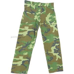 Y2K Vintage Camouflage Cargo Pants Army Camo Military 33